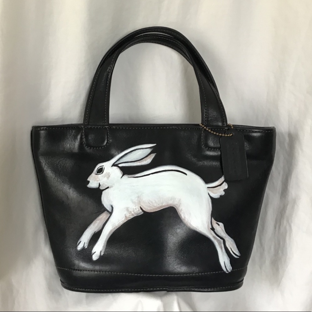 Coach & Gucci Rabbit L’Aveugle Amour Leather Bag
